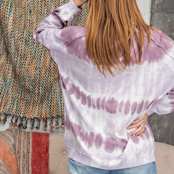 NEW Tie Dye Pullover Sweater - Picture 2 of 3